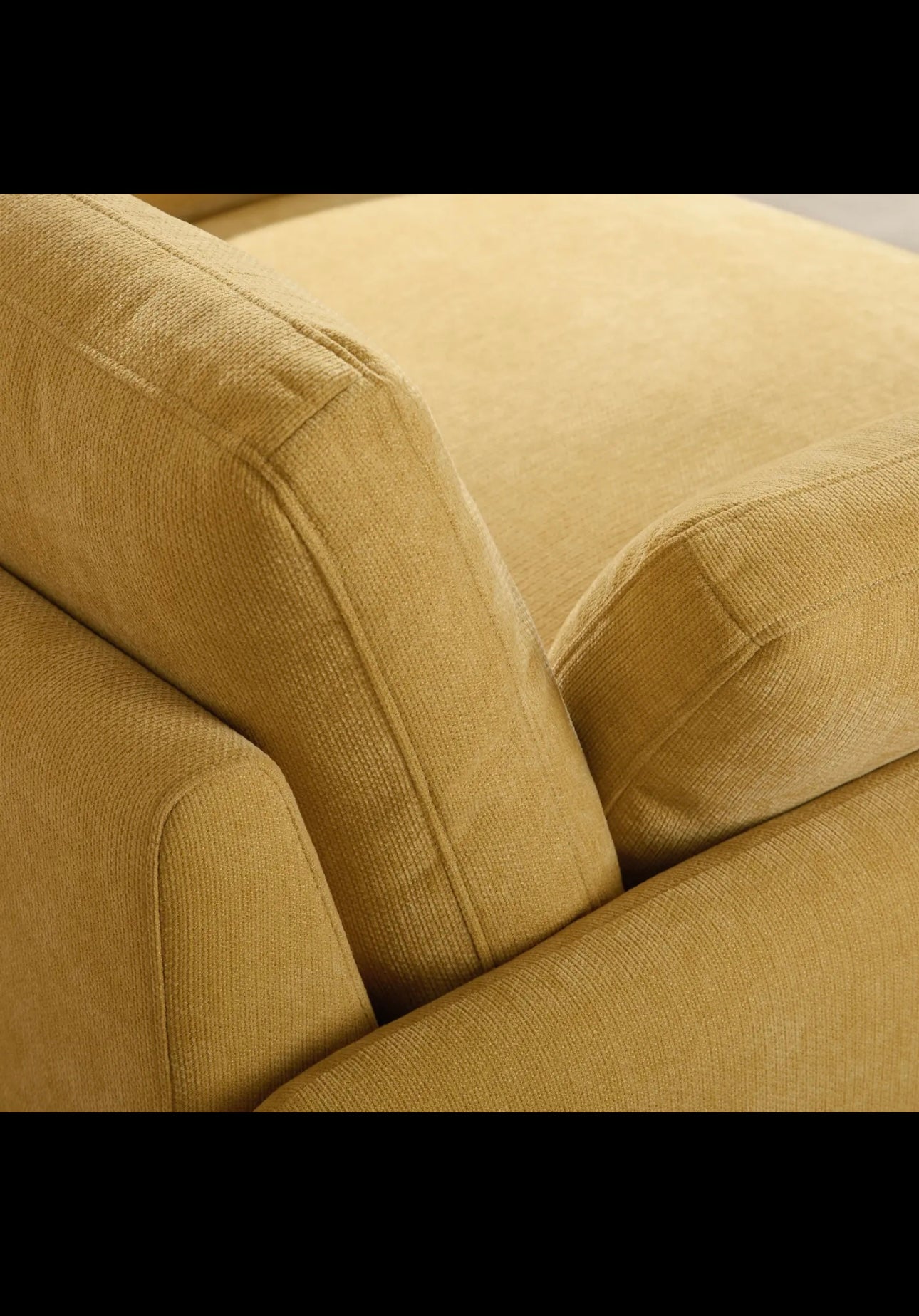 Oversized Chenille Accent Chair with Pillows 4 Colors