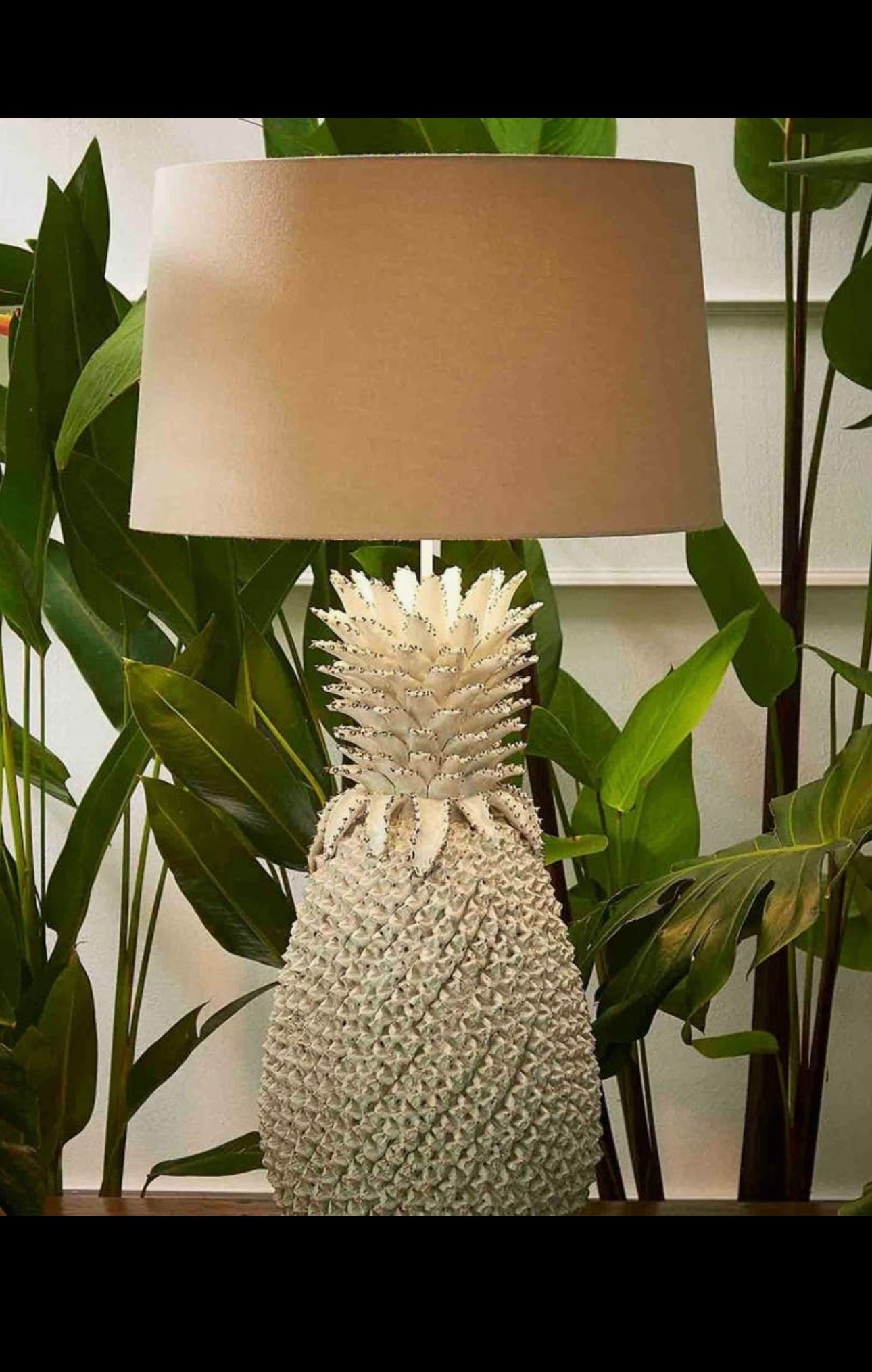 Handmade Ceramic Pineapple Table
Lamp /Desk Lamp