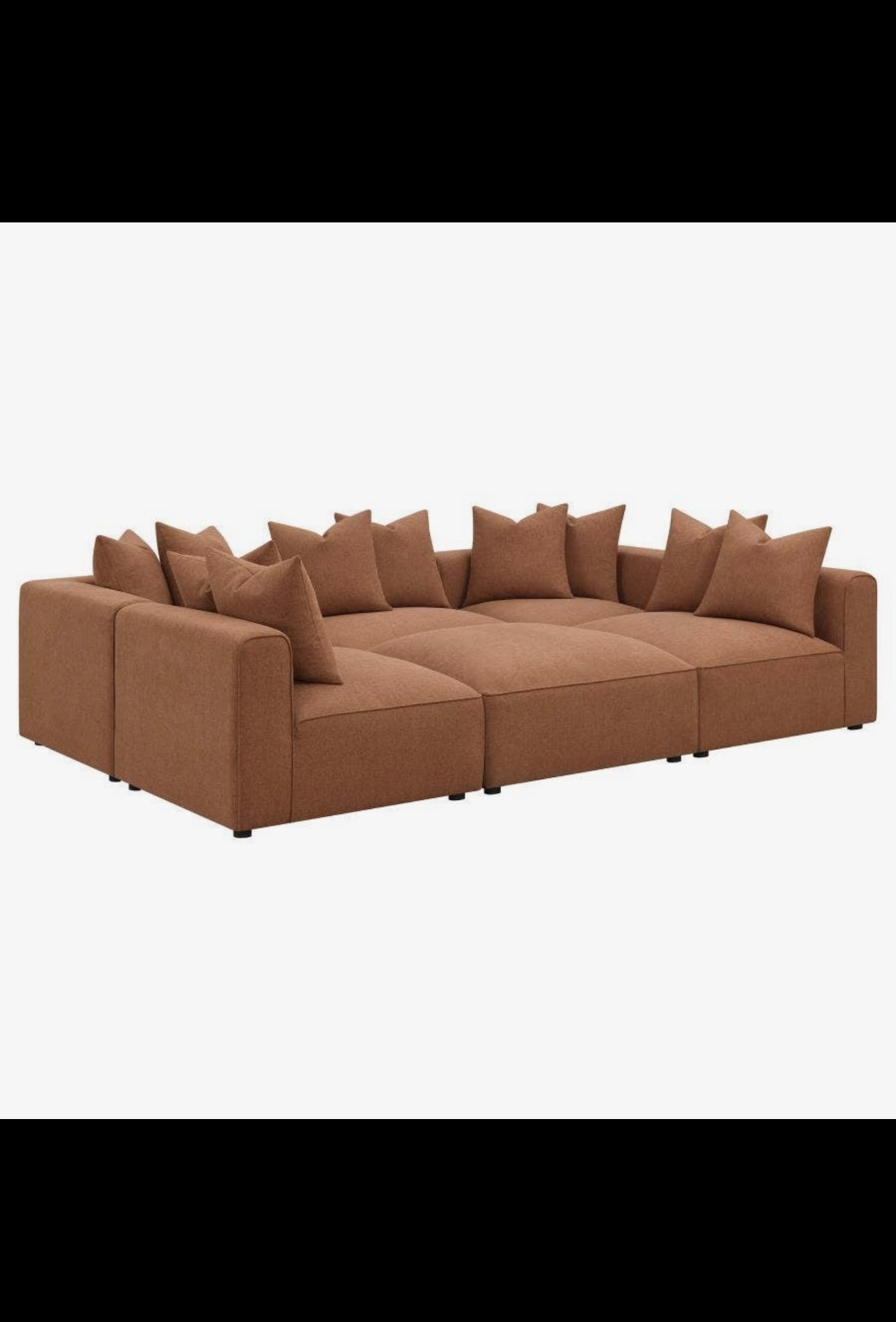 Deep Comfort Modular Sectional