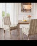 [Set of 2| High Back Farmhouse Dining Chair, Cream