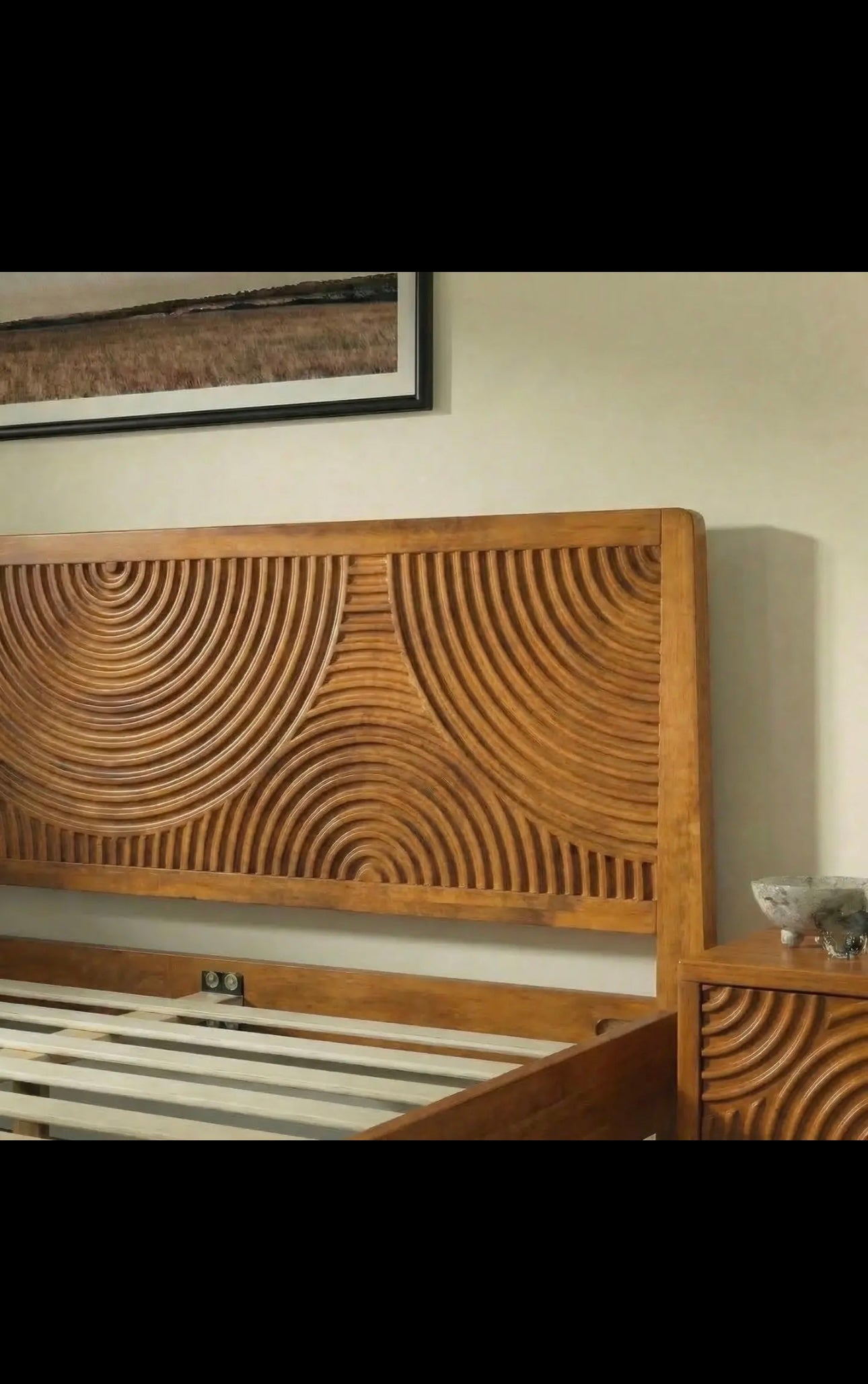Harmony Solid Wood Bed Frame