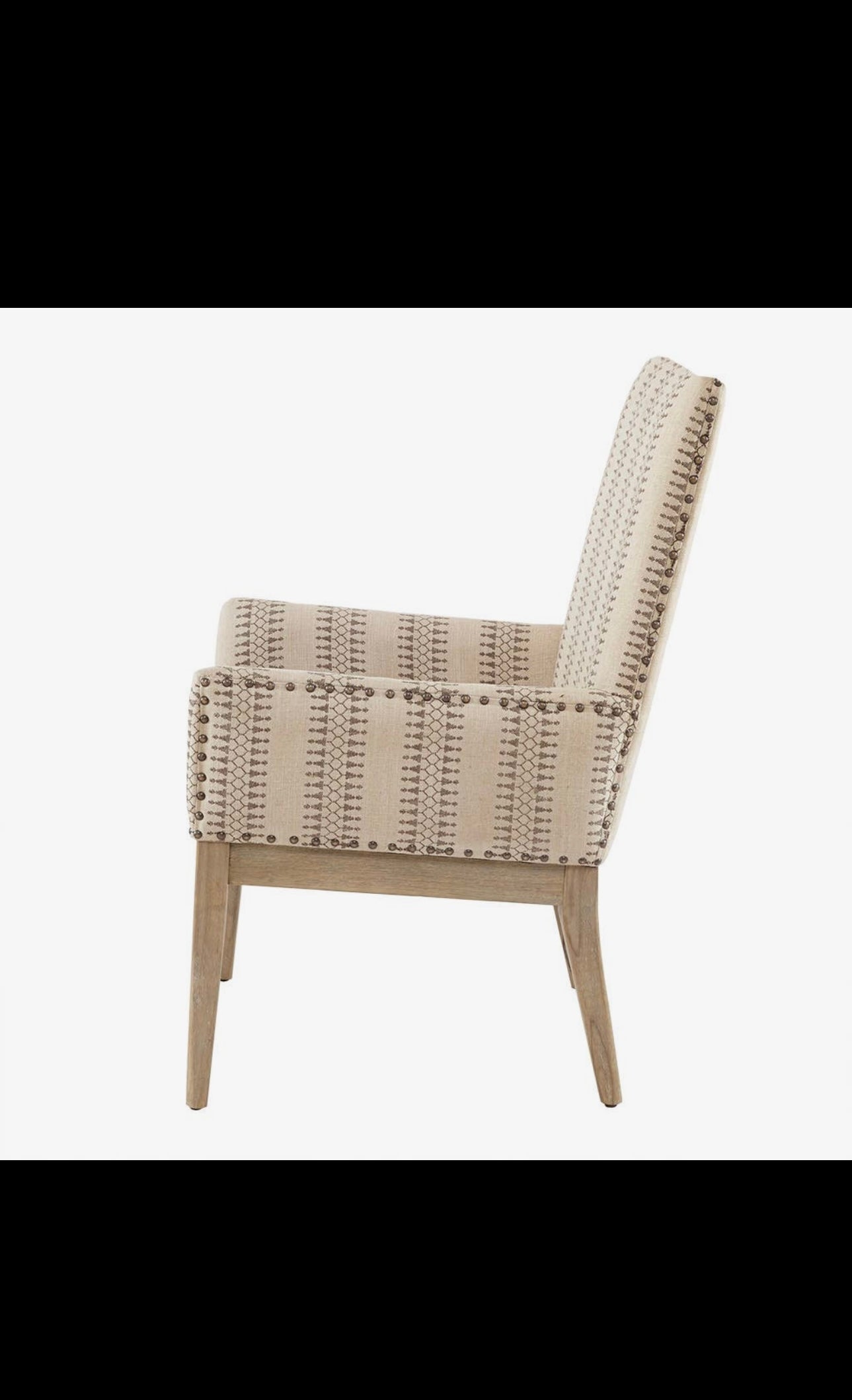 [Set of 2| High Back Farmhouse Dining Chair, Cream