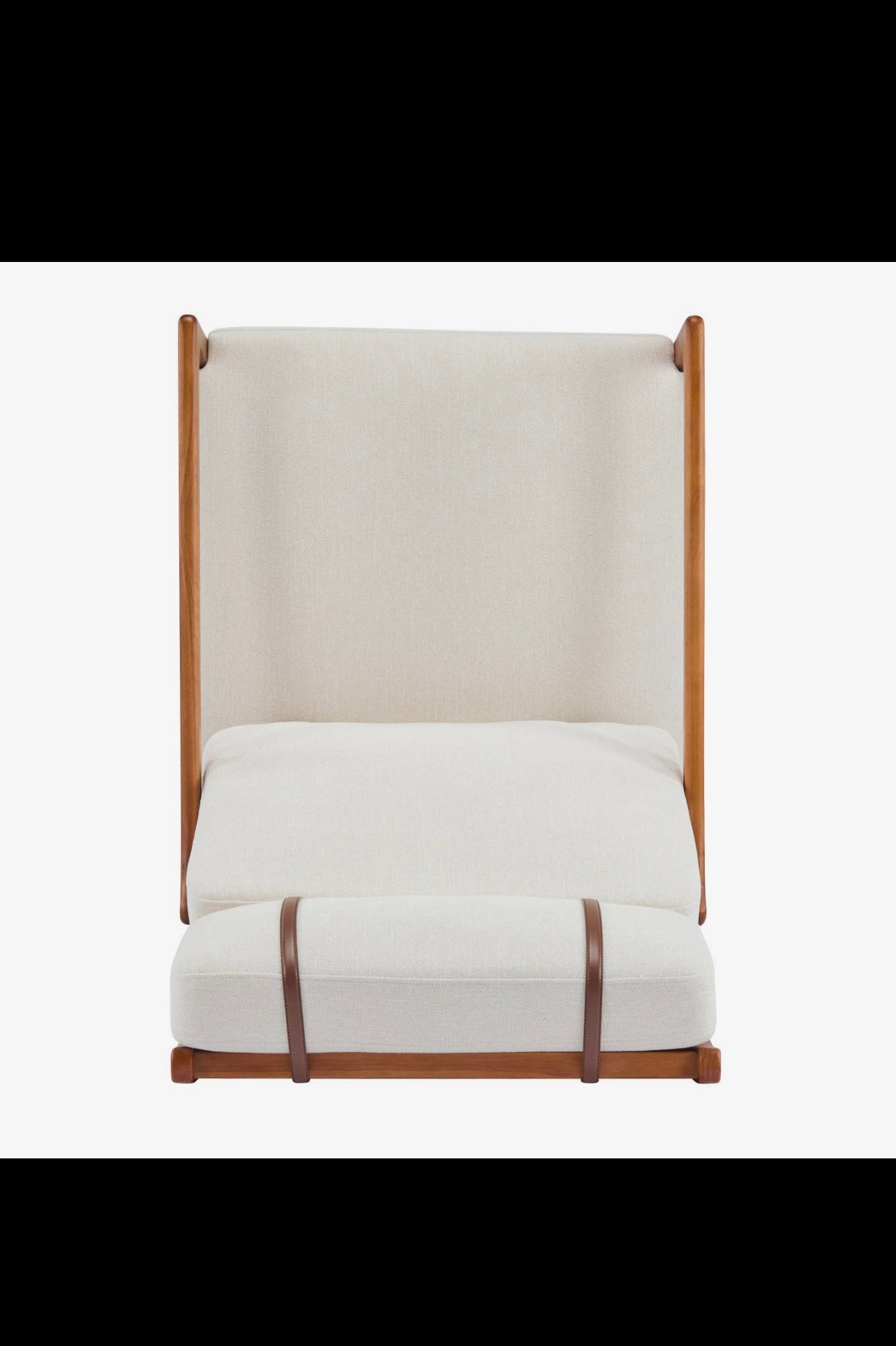 Crater Mid Century Ergonomic Accent Armchair