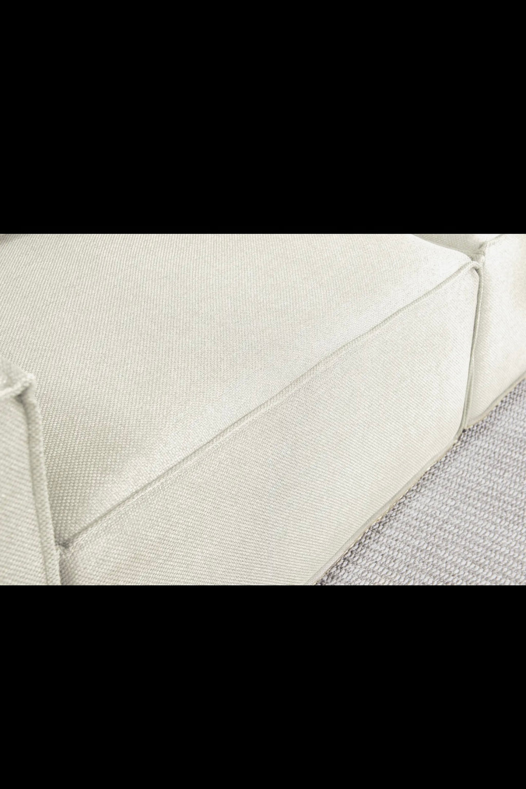 Versaluxe Sectional Three Seat Sofa in White