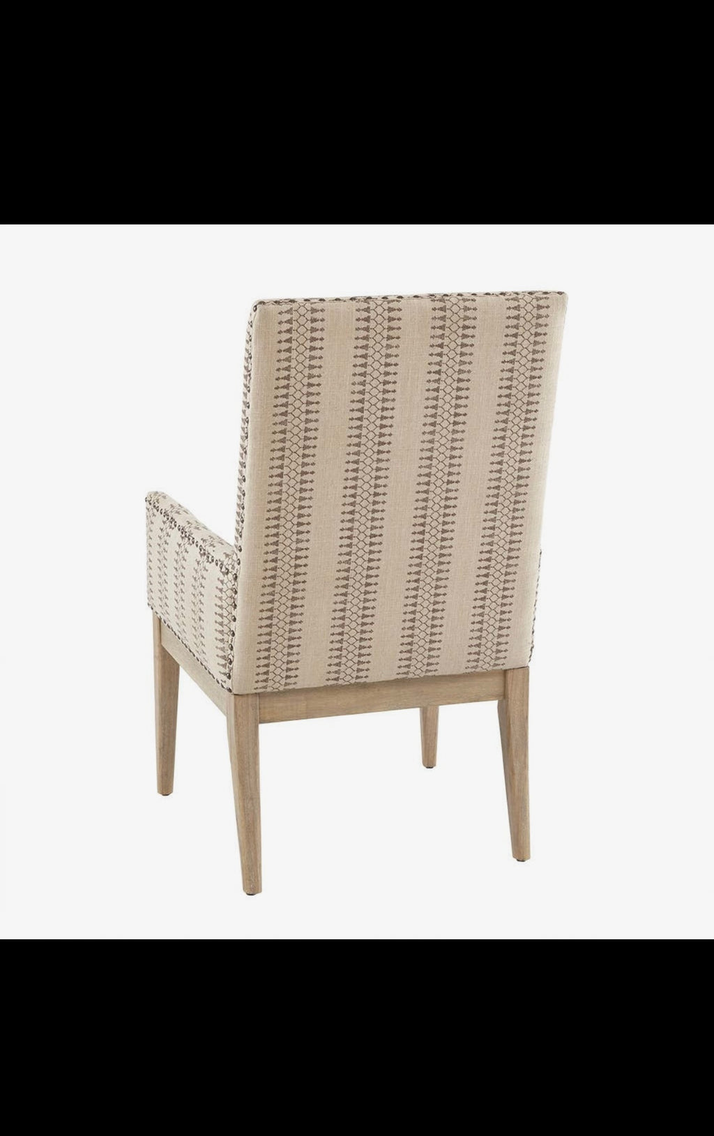 [Set of 2| High Back Farmhouse Dining Chair, Cream
