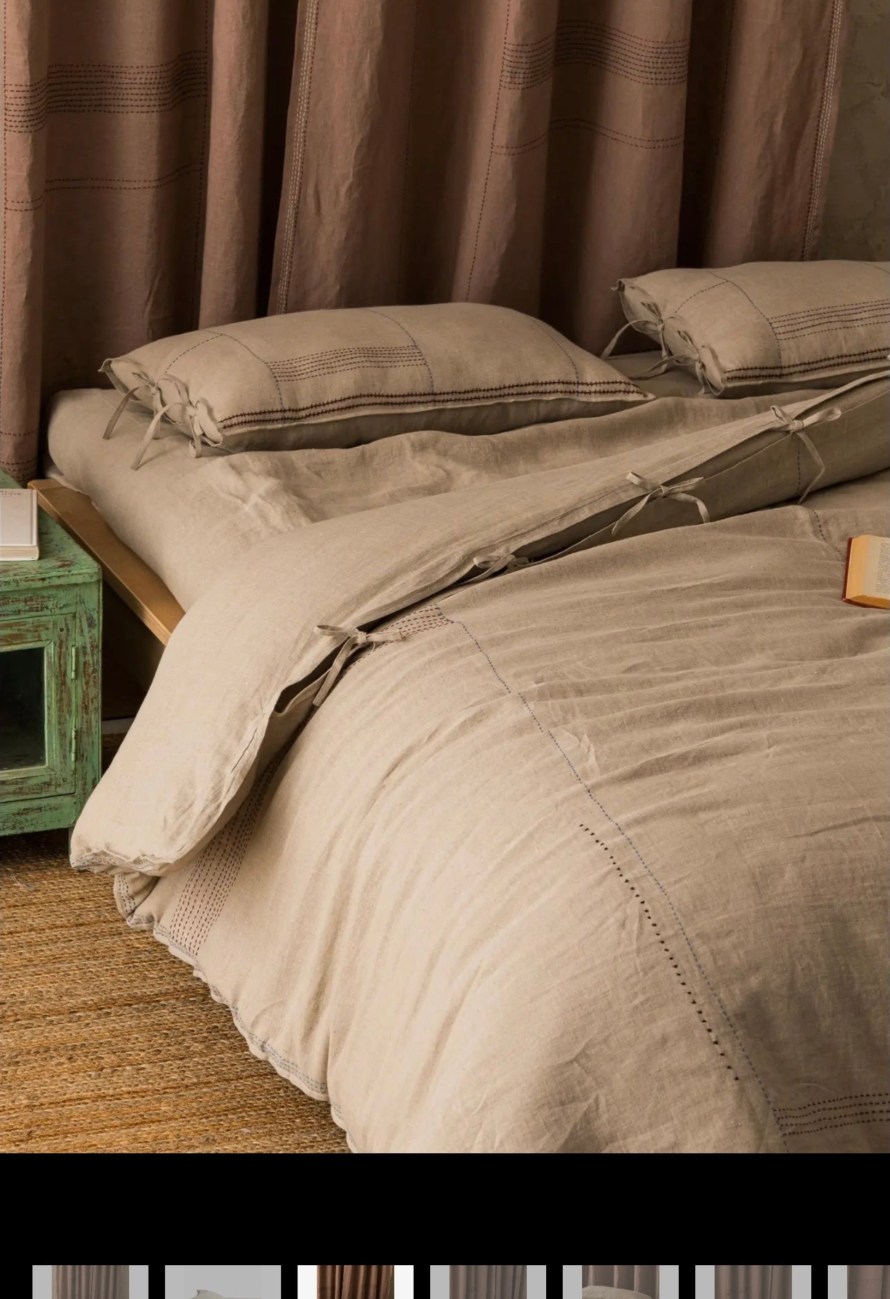 Linen Maize Duvet Cover