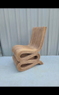 Natural Rattan Snake Chair