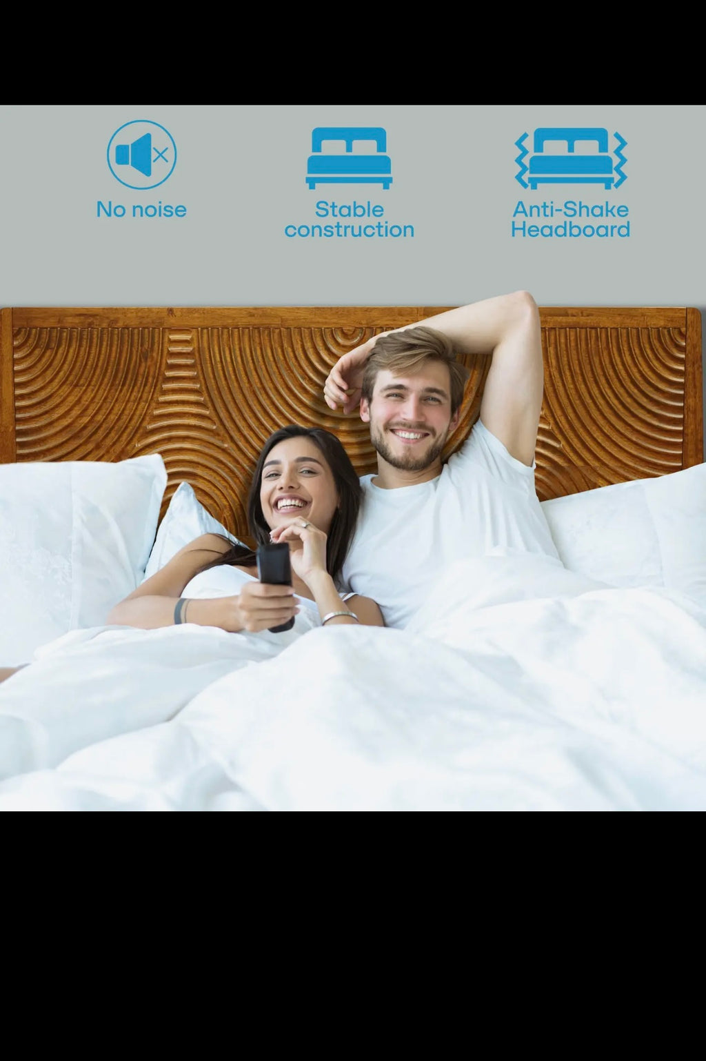 Harmony Solid Wood Bed Frame