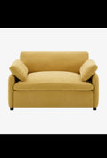 Oversized Chenille Accent Chair with Pillows 4 Colors